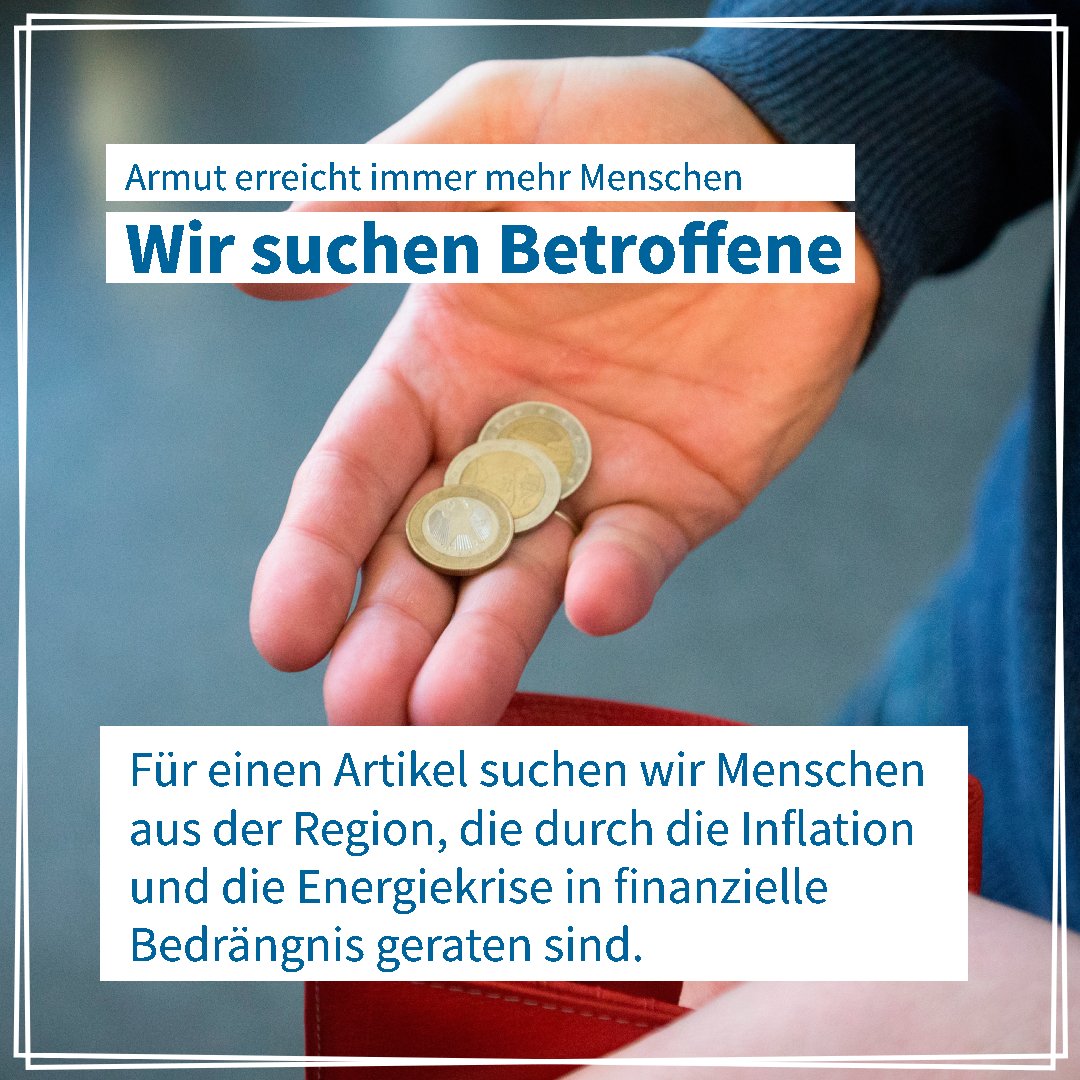 Schreibt uns eine E-Mail an onlineredaktion@main-echo.de. Wir melden uns dann bei euch. #IchBinArmutsbetroffen