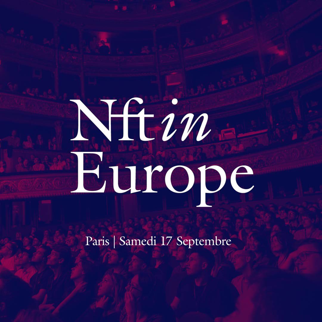 nft_in_'s tweet photo. Nous sommes fiers d'annoncer que @TheSandboxGame est partenaire de NFT in Europe!
https://t.co/cXK3cuGxKr

NFT in Europe: rencontrez les meilleurs artistes du monde des NFT à Paris. Samedi 17 septembre | Théâtre du Gymnase.

#nft #nftart #nfts #nftartist #art #animation #3dart https://t.co/mWMlkDs15l