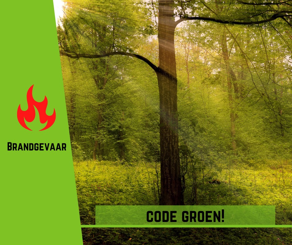 🌳🔥Vandaag 14/09 schaalde Natuur en Bos voor de gebieden in Vlaams-Brabant af naar code GROEN! Meer neerslag, een daling van de maximumtemperaturen en hoge waarden voor de relatieve luchtvochtigheid zorgen ervoor dat er weinig gevaar is voor een uitslaande natuurbrand.