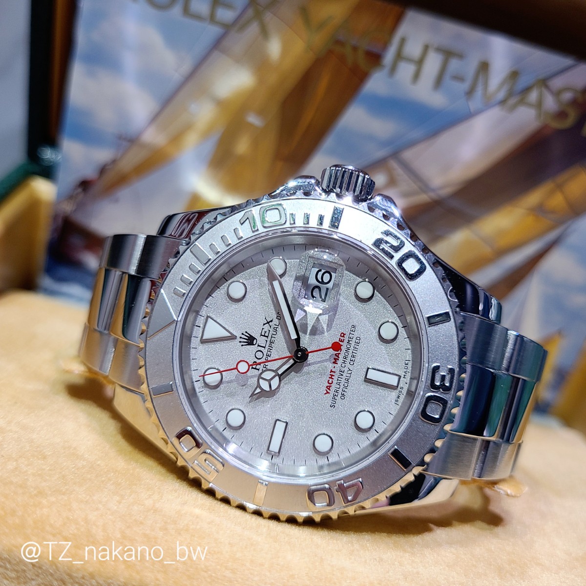 TZ_nakano_bw's tweet photo. #ヨットマスター #Ref16622
廃盤カラー⛵
なかなか流通の少ないのでぜひチェックしてみてください🥰❤
#ロレックス #ROLEX #タイムゾーン中野 #中野ブロードウェイ #ギャラリーレア #時計好きと繋がりたい #ブランドアイテム https://t.co/y6F2h16SWW