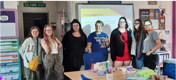 Lifeskills are welcoming back all  our learners, new and returners. Our health and social care learners have started  off this year with a visit from Jessica from the Terrence Higgins Trust, our learners took part in an informative session learning about all things sexual health