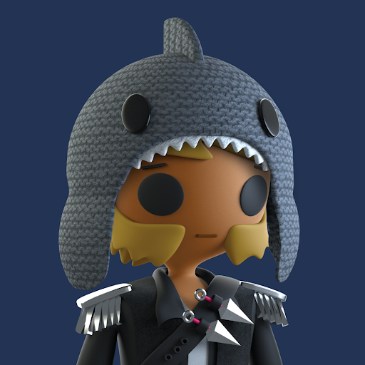 potms63salesbot's tweet photo. POTM Shark Hat Transferred! POTM #161 transferred to Sharknado2 from NiftySauceMan https://t.co/JvXyVwWurb https://t.co/LZyLbaBqq6