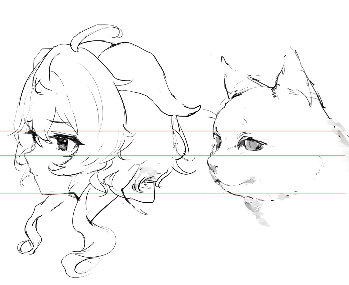 2次元キャラの顔って猫に寄せてデザインされている 赤ちゃんや猫などかわいいと感じる顔は共通している Togetter 2次元キャラの顔って猫に寄せてデザインされている 赤ちゃんや猫などかわいいと感じる顔は共通している Togetter