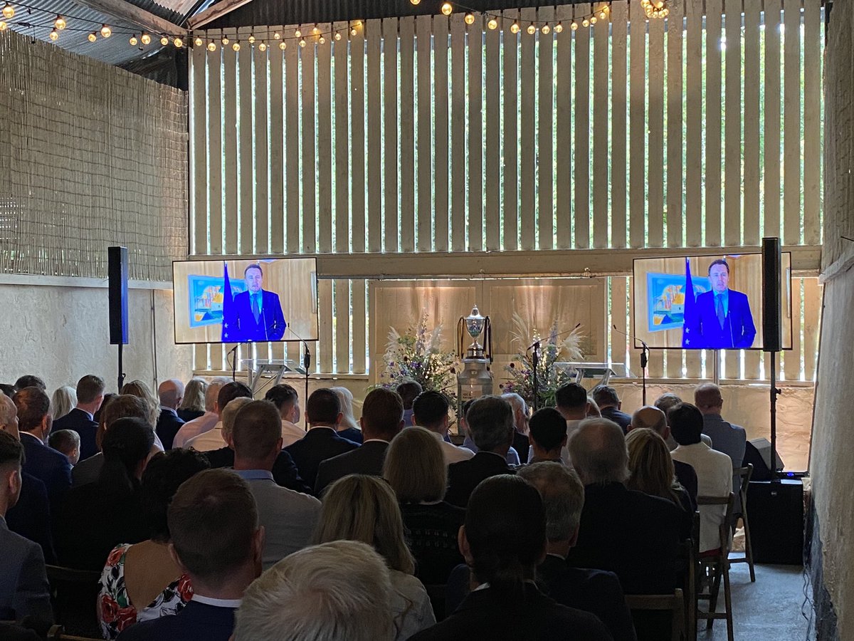 “The NDC &amp; <a href="/KerrygoldIRL/">Kerrygold Ireland</a> Quality Milk Awards are a unique way of celebrating what is truly special about Ireland - high quality, sustainable food production.” - Minister of Agriculture, Food and the Marine <a href="/McConalogue/">Charlie McConalogue</a> #madeforthis