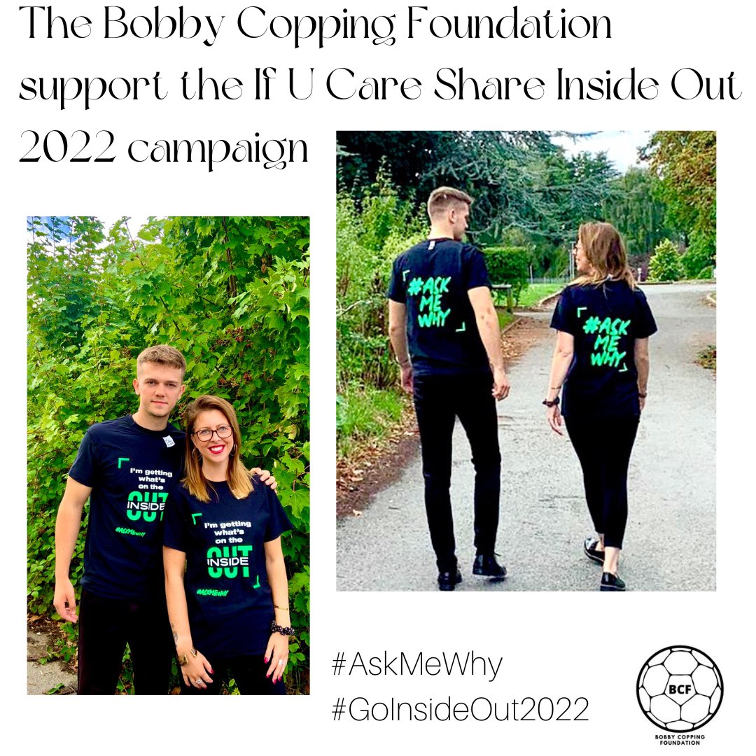 bobbycoppingfdn's tweet photo. #AskMeWhy #GoInsideOut2022 #SuicidePreventionMonth #MentalHealthMatters @IFUCARESHARE https://t.co/veqgJnWfxC