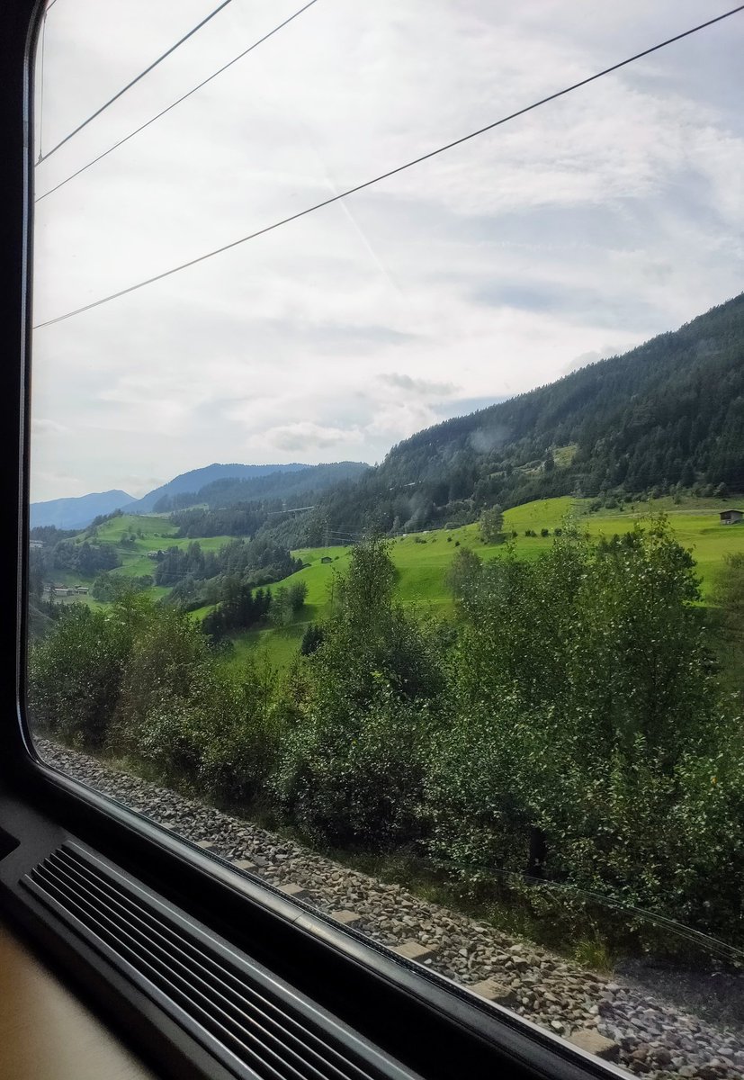 One of the most beautiful perks of  #traintravel from Trento to Hannover: the #landscapes you get to enjoy. Inspirations are coming on the way to the #SELINAkickoff