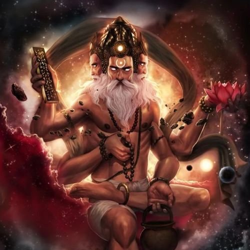 hindutsav's tweet photo. #BrahmaVishnuMahesh

Once a saint asked Lord #Shiva "Who's your Father, Mahadev?"

Shiva Replied,"Brahma is my Father"

Saint then asked,
"Who's your Grandfather?"

Shiva Replied,"Vishnu is my Grandfather"

He then asked,
"Who's your Great-grandfather?"

Shiva Replied,"I Myself" https://t.co/c55iUxEZZ9