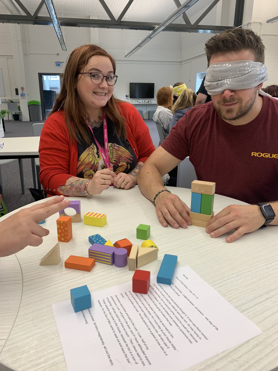MissTrimble's tweet photo. Today in RE we made towers to explore the difficulties in morality🛕 We thought about how we listen to multiple opinions and the difficulty in deciphering the right and wrong action ✅❎ @graydon_caitlin @MichaelBurkes7 @mrmkinnier #workingtogether #PGCE https://t.co/uBsX5aEe0n