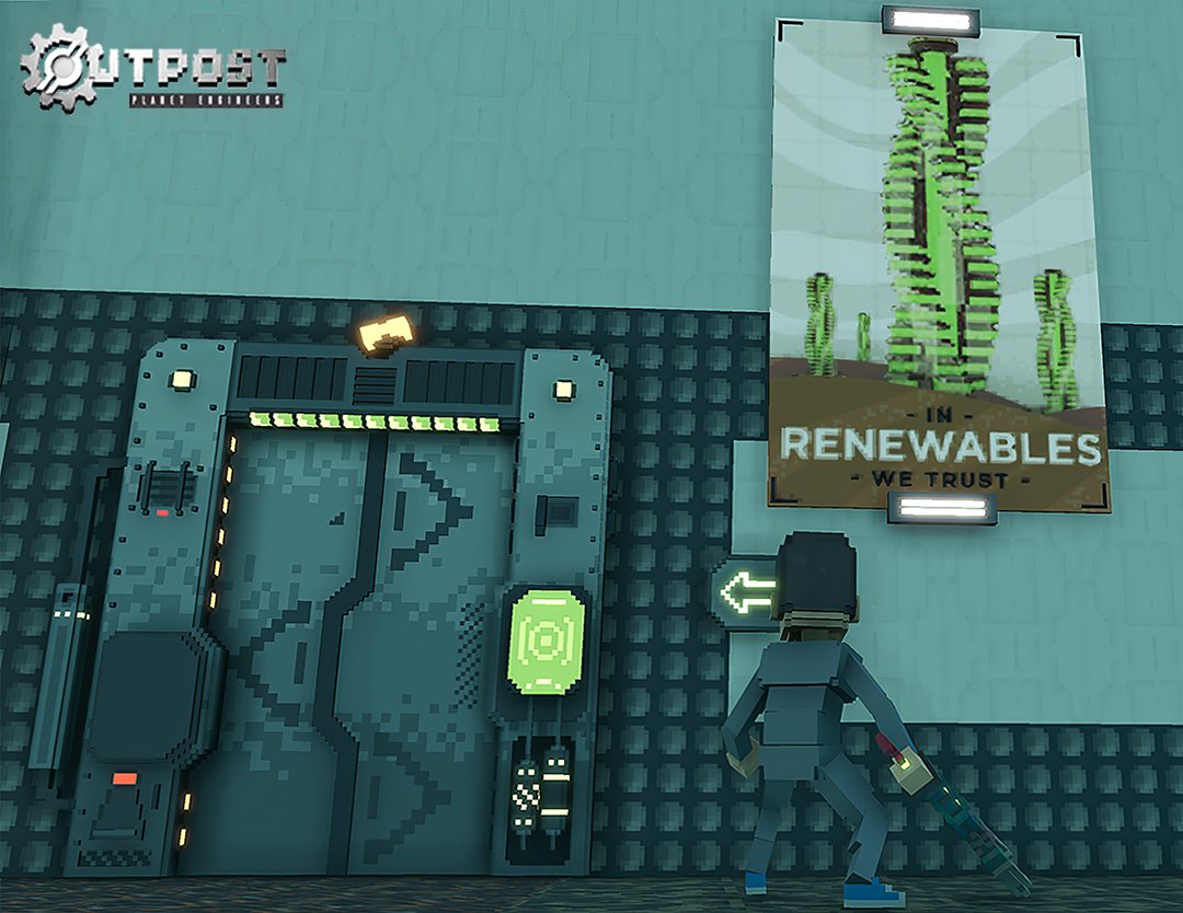 the_vech's tweet photo. In renewables, we trust.
Built by Argent Engineering, the Outpost is a state of the art energy production facility extracting Geothermal, Tidal & Wind energy to power up colonies and cities.
#Metaverse #TheSandbox #outpost #P2EGame #ESG #vech #NFTs https://t.co/Dvln6XOZ3D
