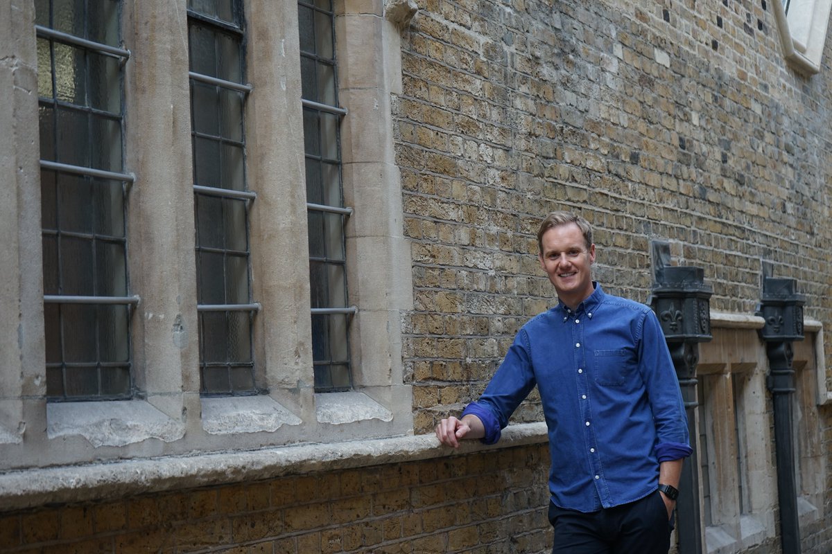 dfttc5's tweet photo. Join Dan, Raksha and Michaela later this evening in Southwark Cathedral for the final episode of the series as we uncover incredible mudlarking finds⛪️#DFTTC5 #mudlarking #mudlarkers #London @mrdanwalker @Raksha_Digs @michaelastracha @channel5_tv https://t.co/xCoNj8zArt
