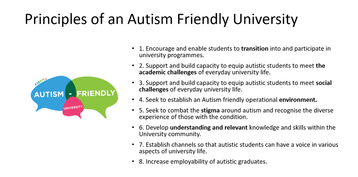 HEAaccess's tweet photo. Attendees heard from @AsIAmIreland on the principles of an Autism Friendly University #PATH4 https://t.co/qEpK3KuCb0
