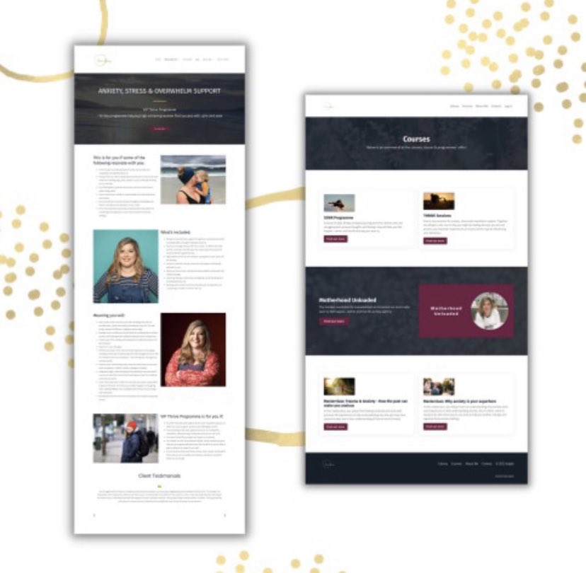 AdminMother's tweet image. Here is a #websitedesign update and #Kajabi landing page &amp;amp; checkout design for one of our #coaching clients @triciamurrayUK. We think it’s looking pretty great! Thanks for trusting us with your business Tricia.