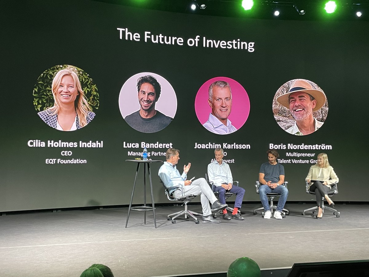Yesterday, Cilia Holmes Indahl, CEO of EQT Foundation, participated in <a href="/investstockholm/">Invest Stockholm</a> Impact day, speaking about the emergence of more flexible capital and its role in filling funding gaps for early-stage impact entrepreneurs.