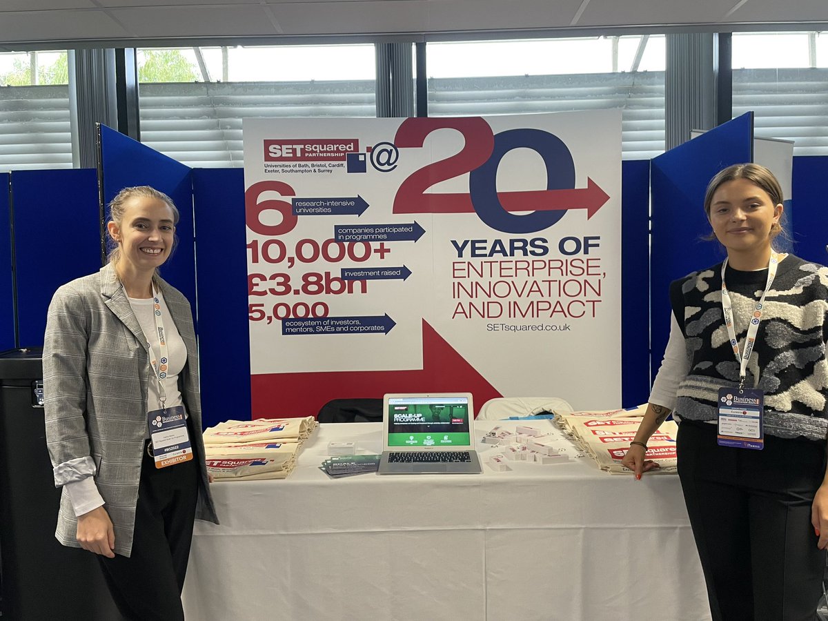 setsquared's tweet photo. Great to be at @BISExpo1 today! Find us at stand no.76 to discover more about our amazing Scale-Up Programme. We know one size doesn't fit all, so come and see what tailored support you could get for your business! #ScaleUp22 #BIS2022 https://t.co/8vqKZctWAj