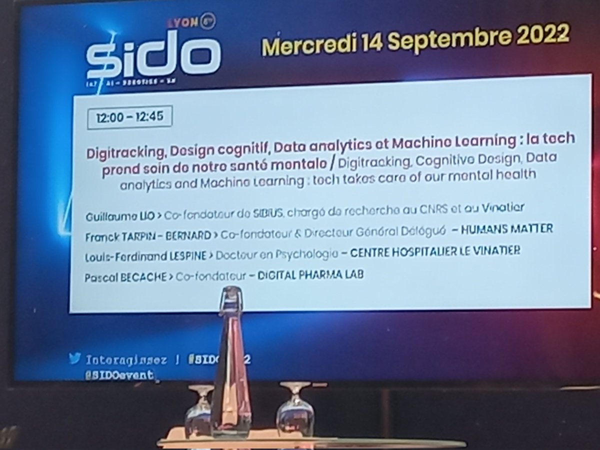 ibe_pro's tweet photo. #SIDO2022 conférence très intéressante #digitracking #design #cognitif #data analytics et #MachineLearning Qd on ne ns demande rien pr utiliser nos données cf #GAFAM cela ne ns pose aucun pb par contre qd on ns demande notre avis on s´interroge tt de suite sur l´utilisation faite https://t.co/NyTCX6Urm3