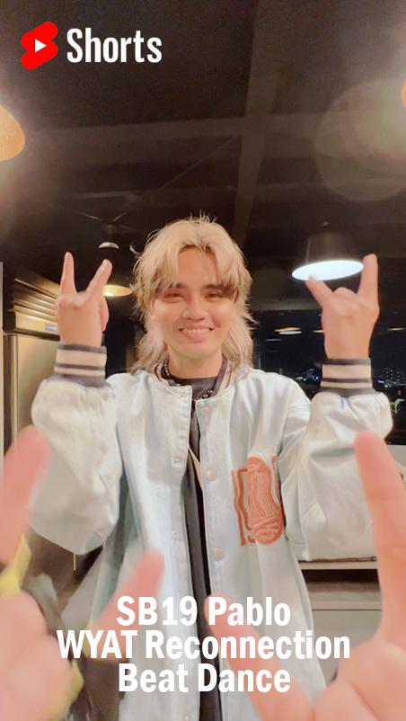 SB19Official's tweet photo. Reconnect with the birthday boy! Here's Pablo's #WYATReconnection Beat Dance on 
@youtube
 #Shorts to get you groovin'. Time for your friends and family to join in! 🤘

🔗https://t.co/4staH7EMNd

#SB19_PABLO #WYAT #SB19 #WhereYouAtSB19 https://t.co/X4I0wvJQ9Q