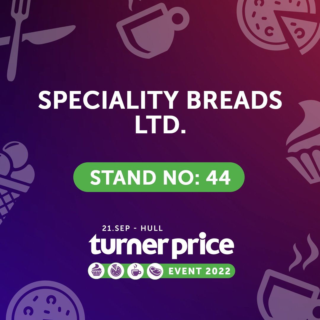 SpecialBreads's tweet photo. We're looking forward to exhibiting at @TurnerPriceFood show next Wednesday! Come and visit Kevin, our regional sales manger for the North, on stand 44 and try some of our delicious bread for yourself!
#bakery #baking #bread #baker #kentbusiness #frozenbread #samples #redtractor https://t.co/WsIn06WILs