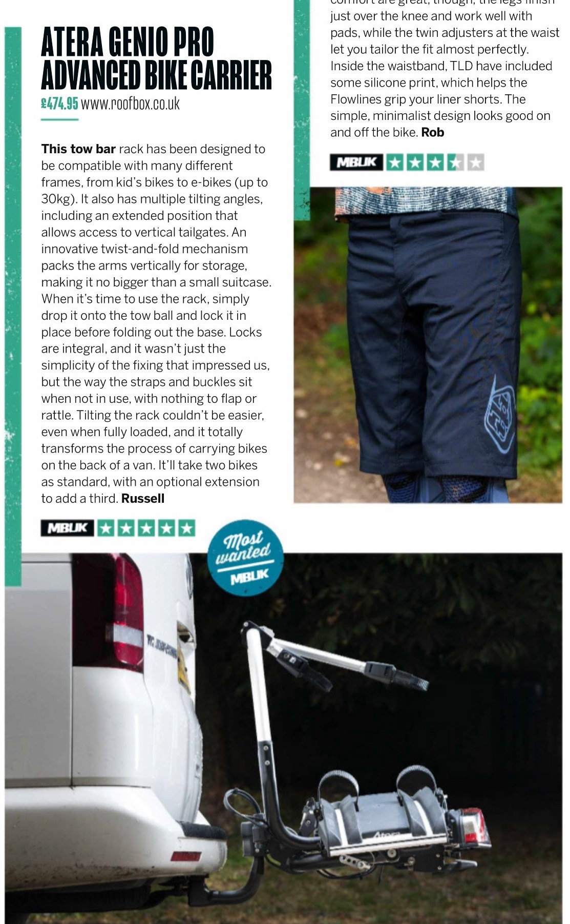 Atera bike rack vw t5 new arrivals