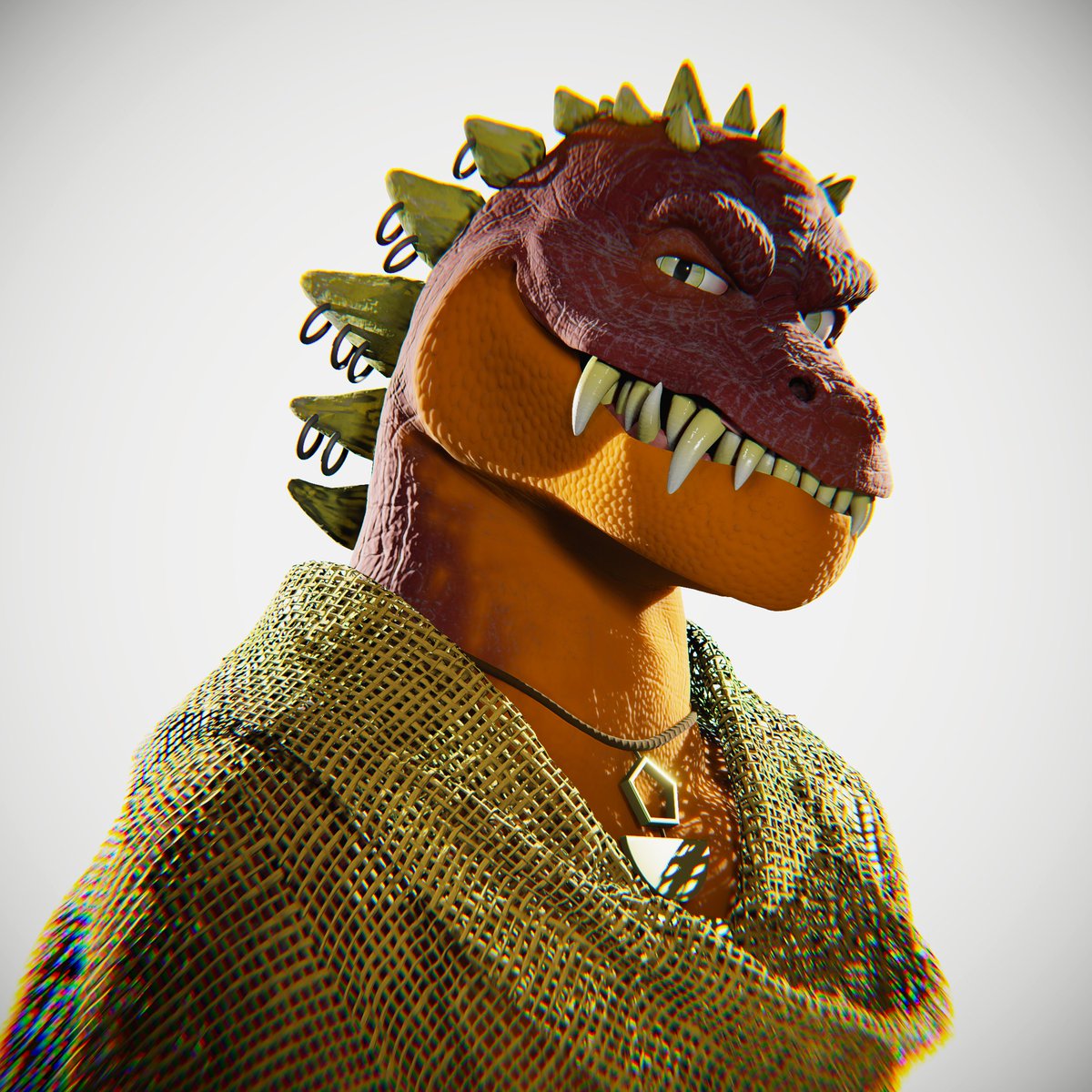 DaosaurNFT's tweet photo. The Dino Awakens🦖🩸 https://t.co/CfdPcDorrK