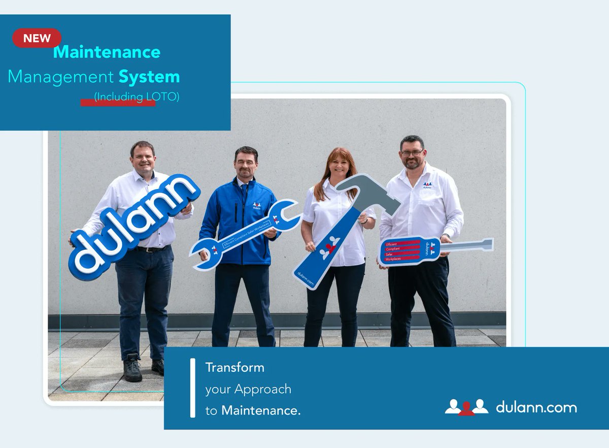 If you're looking for a fresh perspective on maintenance, look no further than our very own CEO Damian Donlon's new blog, Transform Your Approach to Maintenance.

Read Here bit.ly/3S6Sy4N