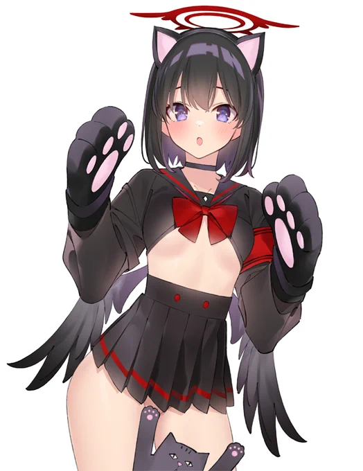 猫マシロ
#ブルアカ 