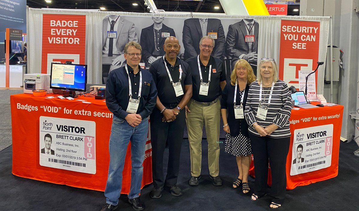 Final day in Atlanta for GSX 2022! Stop by Booth 3249 to get samples of our visitor badges with expiring technology and a demo of eVisitor Software for #VisitorManagement. #GSX2022 #FacilitySecurity #BuildingSecurity #WorkplaceSecurity @ASIS_Intl