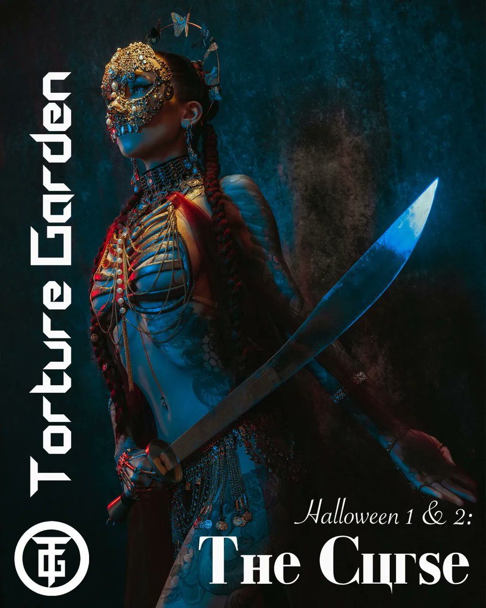 Tickets for all FOUR of our Halloween events are now available via the website...The Curse - 28th &amp; 29th October at Scala; and Horror Hotel - 4th &amp; 5th November at Electrowerkz

torturegarden.com/events/ 

Which one will you be attending?

📸 Scott Chalmers
Model: <a href="/LeahDebrincat/">Leah Debrincat</a>