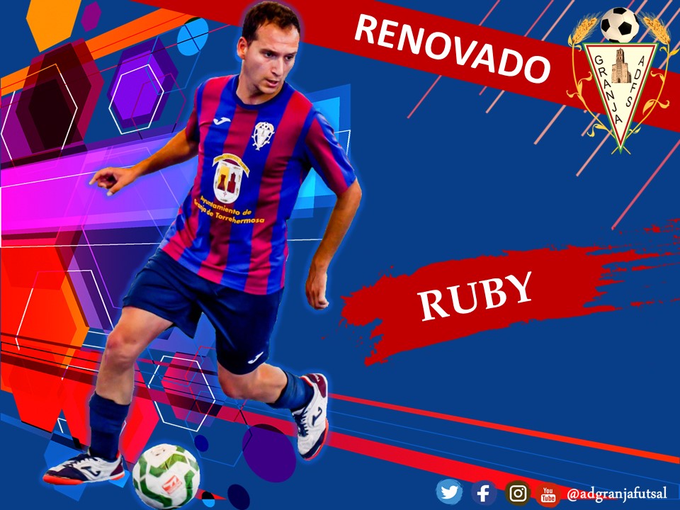 💥RENOVACIÓN💥
👉RUBY <a href="/Rruby31/">ruby31</a> 
📌Ala
👉6ª Temporada
Otro jugador de la casa, partícipe en el gran crecimiento del club los últimos años y pieza fundamental tanto dentro como fuera de la pista. El jugador azuagueño renueva una temporada más con nosotros.
#ContamosContigo
🔵🔴