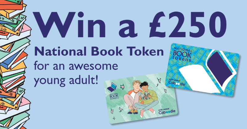 book_tokens's tweet photo. Young adults love books! 📚

Win £250 National Book Tokens for 16-24 year olds.

Whether they love graphic novels, are studying for exams, or need the perfect veggie recipe book, National Book Tokens empower young people to choose just the right books for them.

#BooksAreOurVibe