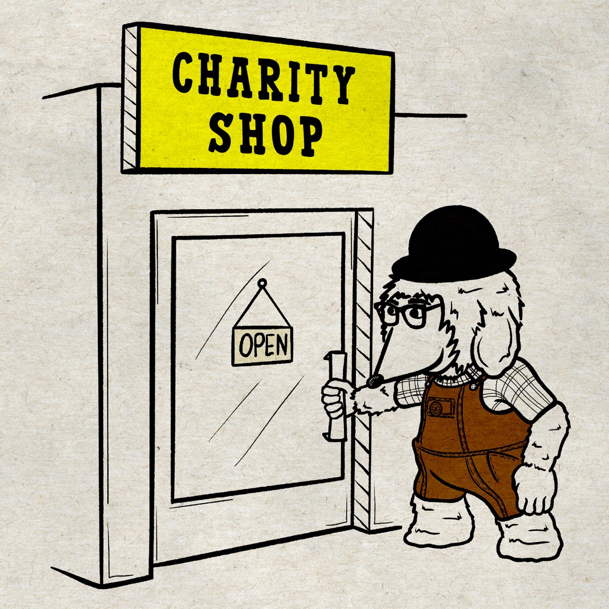 I love fixing and mending, it's wonderful for things to get a second chance. What's the best thing you've ever picked up from a charity shop? 🪡👕- Tobermory