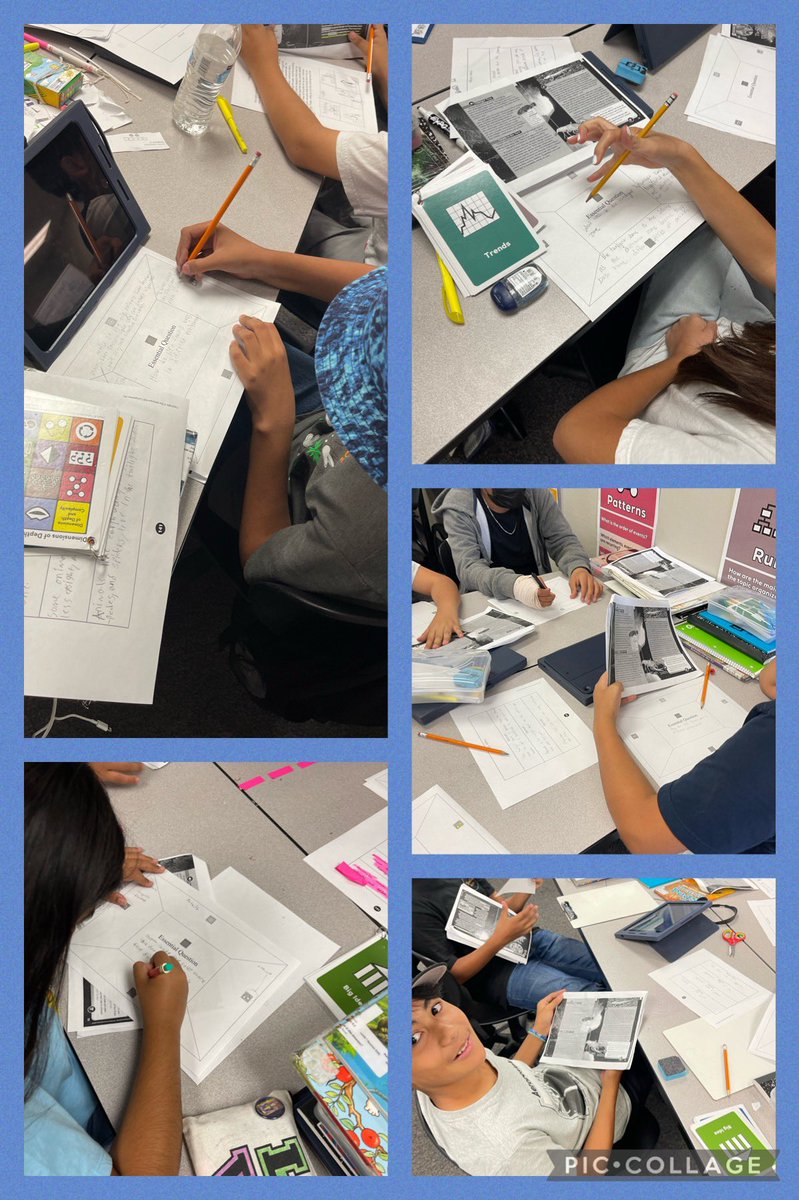 LisaLop40562397's tweet image. In Wonders, The Secret World of caves can be analyzed through the lens of a cave biologist. These students are decomposing the details, language, and rules of cave life totally in the dark to connect it to the main idea and essential question. #bsdgate