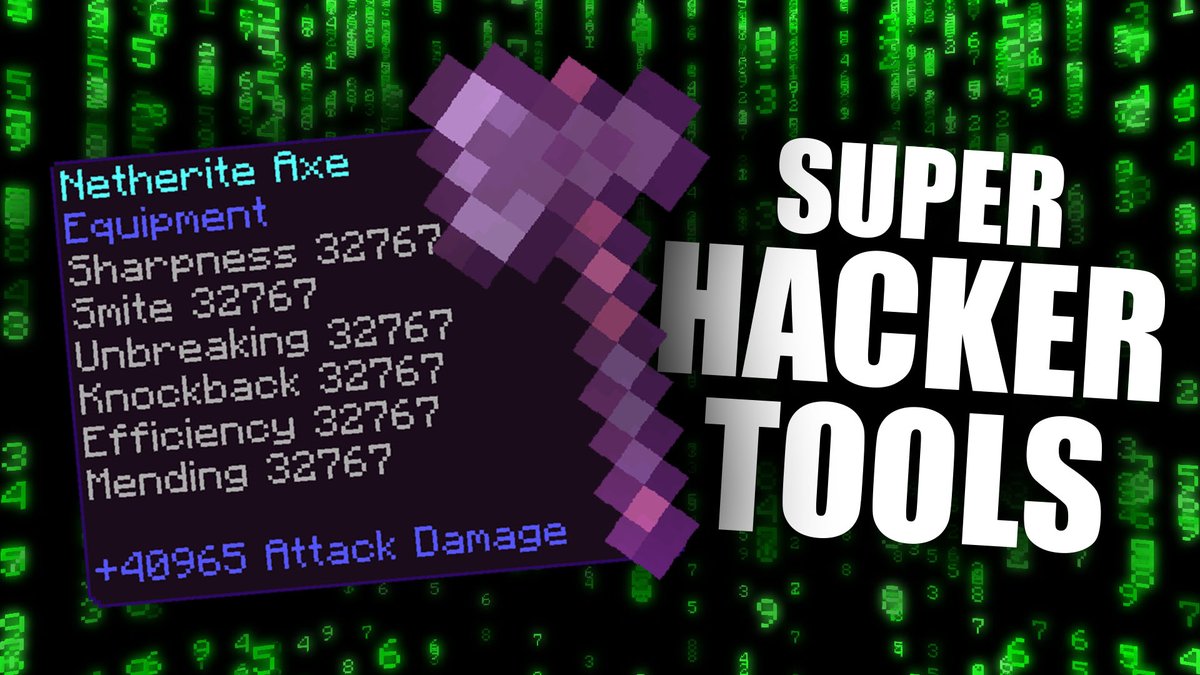 WithercoreMC's tweet photo. ALERT! Some overpowered tools were detected!
Check out all the awesome tools and weapons in the hacker house.

▶️https://t.co/71mREqagtd https://t.co/ojBayeQb2T