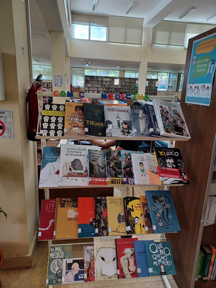 La facultad de medicina de <a href="/unizar/">Universidad Zaragoza</a> <a href="/MedUnizar/">med_unizar</a> cuenta ya con una fabulosa sección de #MedicinaGráfica para los estudiantes de Ciencias de la Salud. Enhorabuena😍
Esto debería ser generalizado. Si alguien más quiere información para llevarlo a cabo, preguntadnos!!
<a href="/GraficaMedicina/">Medicina-Grafica (SEMGRAF)</a>