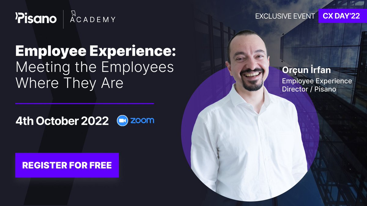 Great resignation, quiet quitting, post-pandemic stress disorder and many more bricks are building a great wall between the employees and the employers. EX is the new weapon for employers to understand employees.
Join and explore the capabilities of EX: hubs.la/Q01mgyvY0