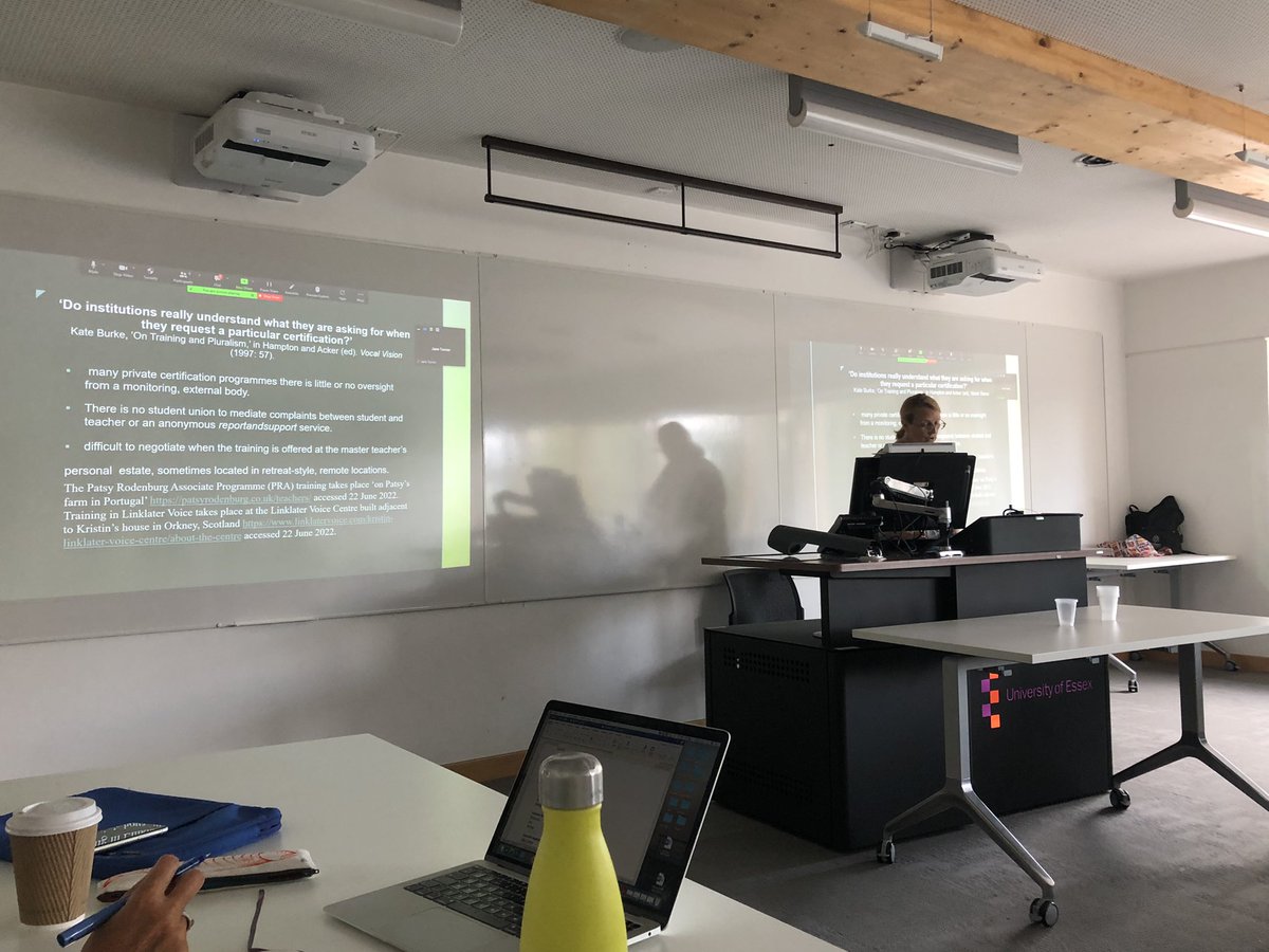 Grateful to Dr Tara McAllister-Viel for presenting at <a href="/TaPRA_/">TaPRA</a> <a href="/E15Research/">East 15 Research</a> such important work on #decolonizing #curriculum #actortraining #highereducation #TaPRA22