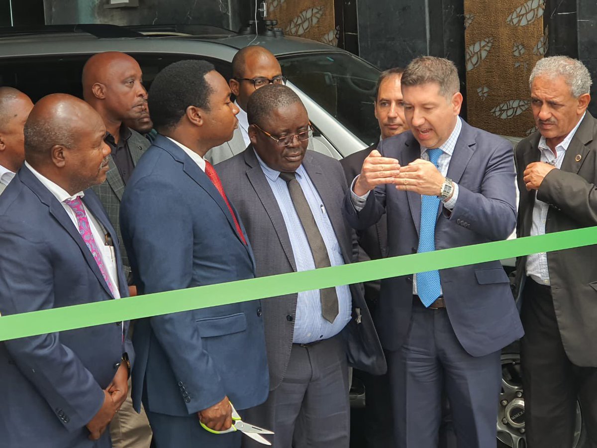 iRAPSavingLives's tweet photo. Marking the prestigious launch of #TanRAP, a survey vehicle is released to undertake #RoadSafety assessments on 1,000km of #Tanzania roads this year. The findings supported by @fredroadsafety &amp; local partners will inform life-saving #investment in safer roads. @TanzaniaRap https://t.co/rQgyp3Rb4j