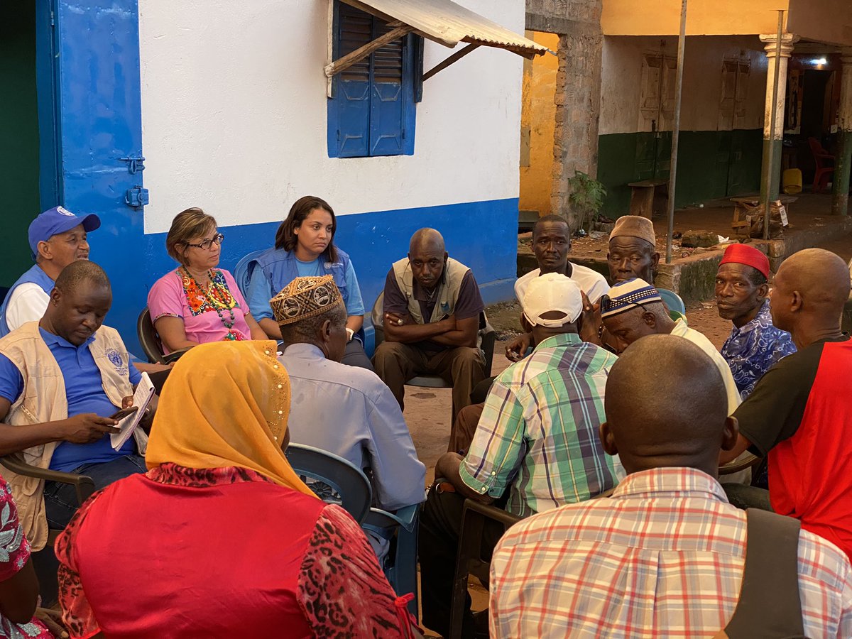 PBF_Guinee's tweet photo. #MissionPostSuiviProjets_PBF_Clôturés
#Etape_de_kolaboui/Boké
Entretien avec la communauté.
La gestion des conflits entre éleveurs et agriculteurs, le maintien d’un environnement exempté de conflits ont été discuté 
@UNPeacebuilding https://t.co/AlehnzLqUz