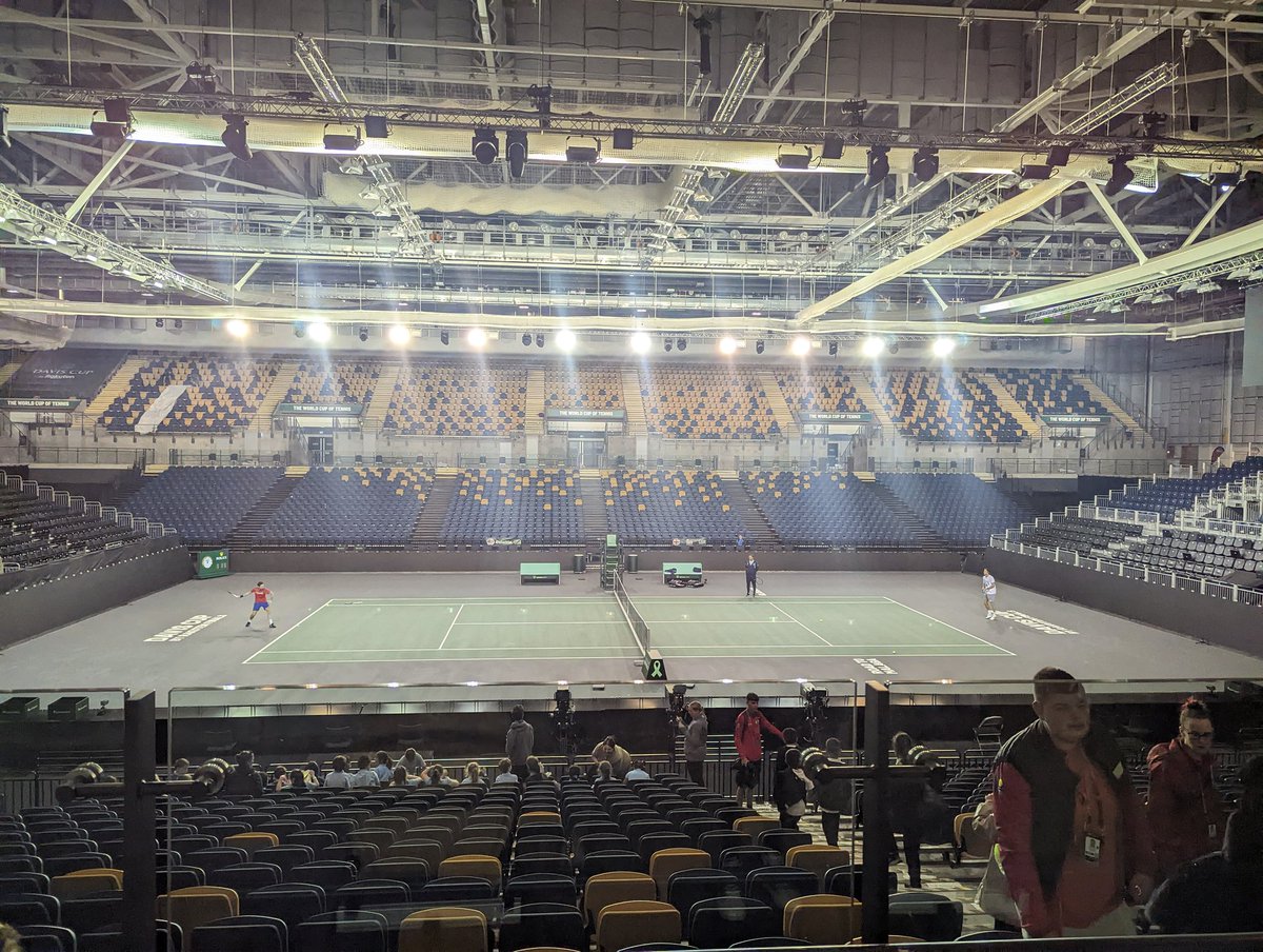 l_web77's tweet photo. @DHTLorne Davis cup trip with @P5LorneStreet excellent experience. https://t.co/cDHOnJRhAS