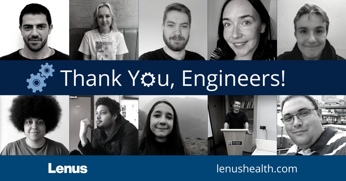 This #WorldEngineersDay, Lenus wants to thank our Engineering Team for all their valuable work! 

Our Engineers use cutting edge tech & data science to deliver digital service models that are vital to elevating patient care. 

Join our team! Link in bio

#TeamLenus #DigitalHealth