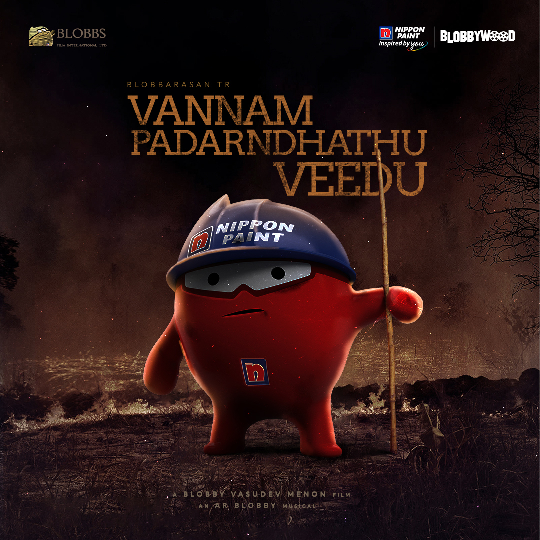 NipponIndia's tweet photo. Heat, water, dust, germs nothing can take my shine away. 
#VendhuThanindhathuKaadu #Blobbywood #Blobby https://t.co/OBdu1fXQ3l