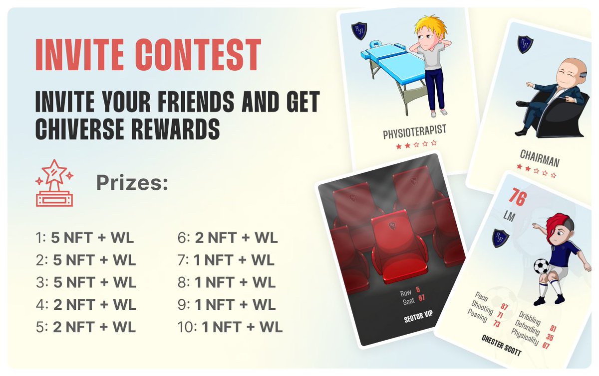 ChiVerse | Web3 Football Manager tweet media