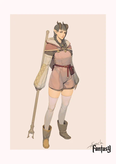 角小人#sonechFantasy 