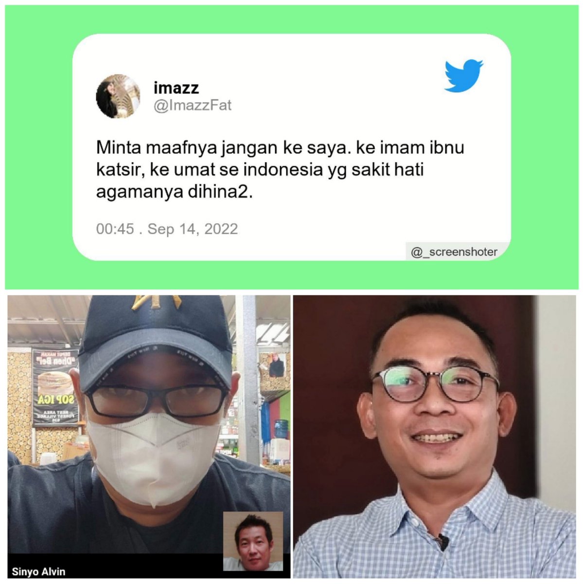 1. Pasal 28/2 UU ITE, menyebarkan informasi kebencian SARA, dipidana 6 th penjara

2. Pasal 5 UU TPKS, pelaku perbuatan seksual nonfisik dapat dipidana 9 bln penjara

Para pendukung Ganjar ini memenuhi pasal pelecehan &amp; penistaan, tangkap provokator islamopobia!!