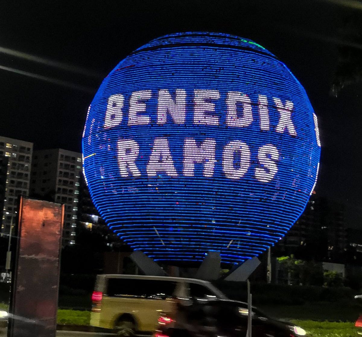 BenediXquad's tweet photo. Seeing your name here on the MOA Globe makes us all kilig and speechless! You truly deserve this @BenedixRamos!

BENEDIX CONQUERS MOAGLOBE
HAPPY BIRTHDAY BENEDIX https://t.co/ouvHuEISkA