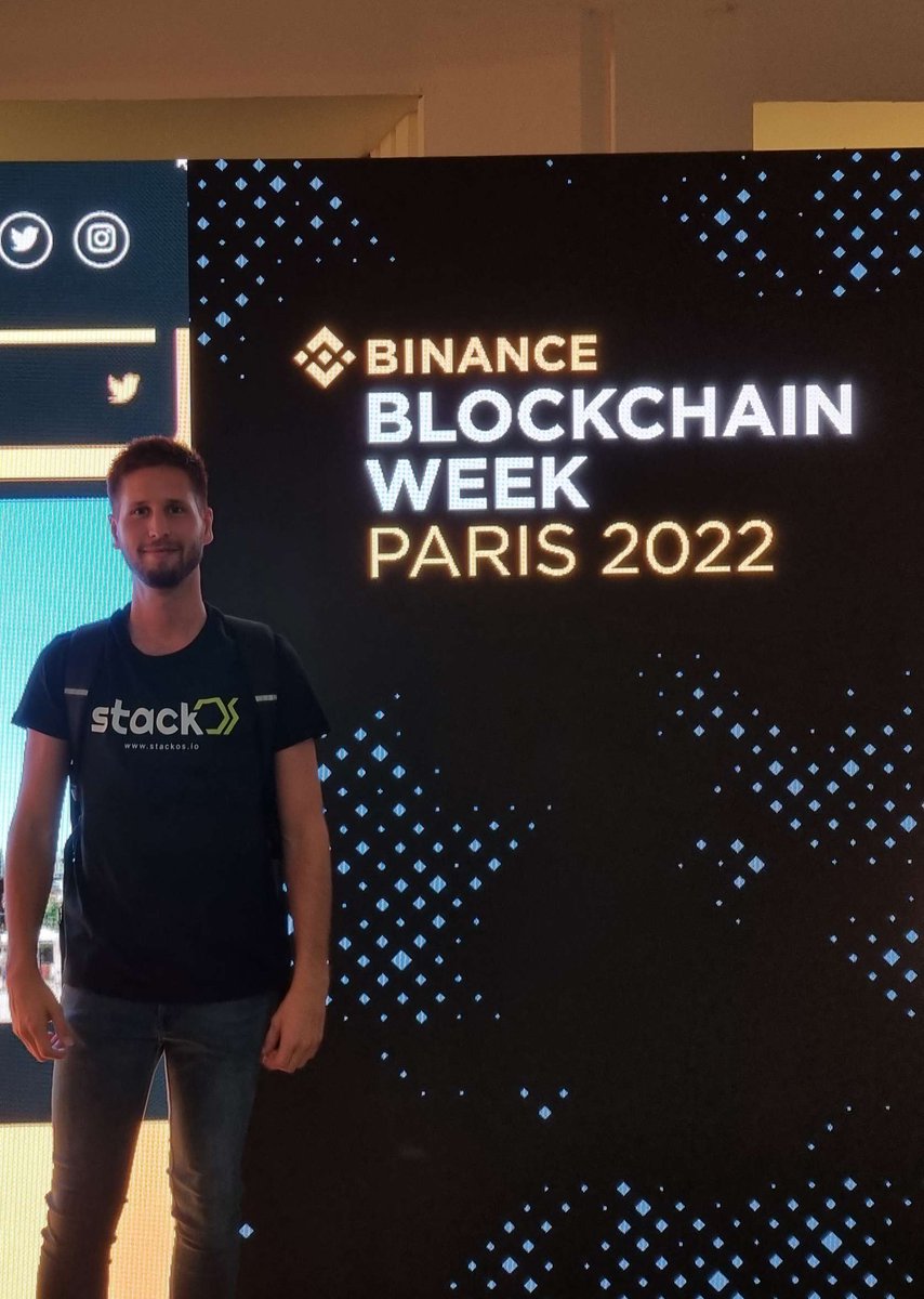 StackOS au top! 🇫🇷

Our CMO, <a href="/PhosphorDeCloud/">Phosphor</a>, is in Paris attending the  #BinanceBlockchainWeek 

Excitement is brewing and people are PUMPED UP to be truly decentralized with #StackOS! ⚡️

The #DeCloud revolution is absolutely UNSTOPPABLE 🚀

LFG! 🔥🔥🔥