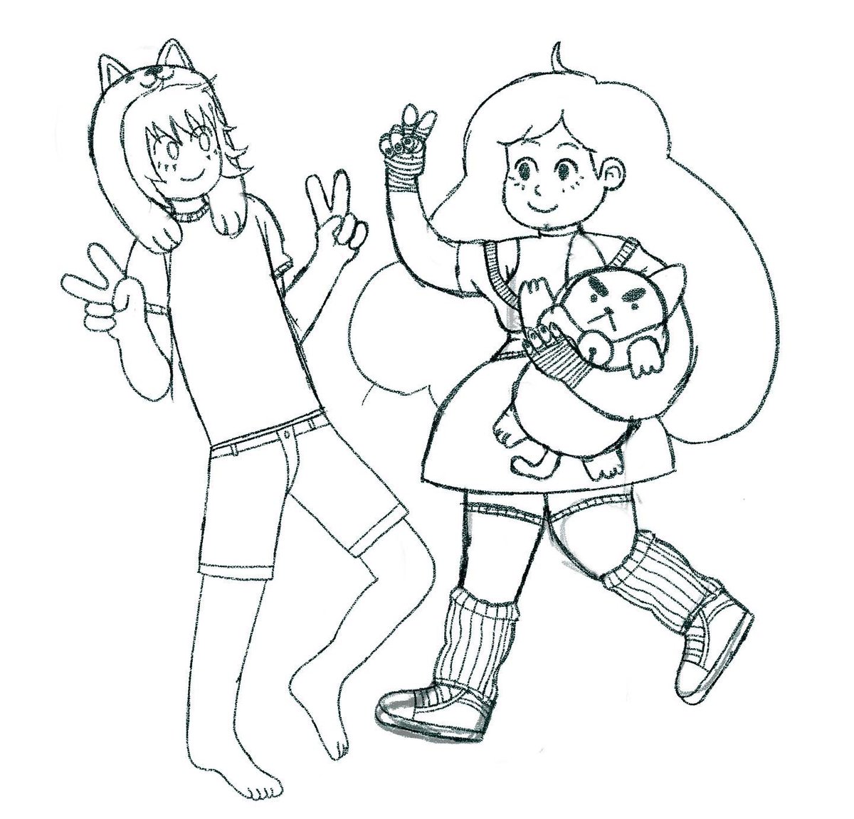 Clancy visits bee and puppycat! 

#illustrator #illustration #clancygilroy #beeandpuppycat #cartoontwt #digitalartist #lgbtqartist #SmallBusiness #indiestudio