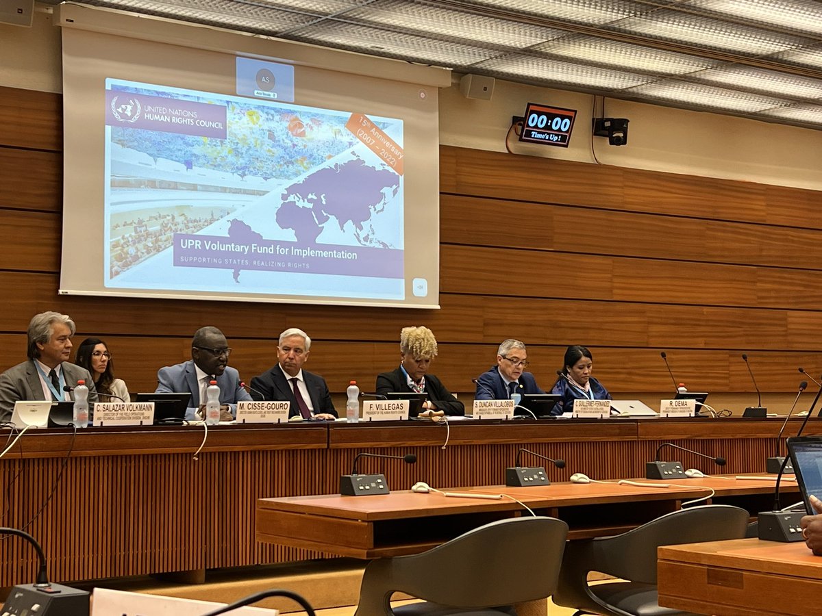 NiniBak's tweet photo. Interesting exchange of views at the #HRC51 Side event dedicated to the 15th Anniversary of the Voluntary Fund for Financial and Technical Assistance in the implementation of the Universal Periodic Review #UPR @UPRinfo @UNHumanRights https://t.co/qyRNAn7Yqq