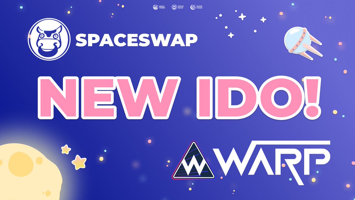 spaceswapdefi's tweet photo. 📌 WARP sale — Full details / September 19 / BSC
It’s time to learn all the details about our upcoming sale of a blockchain game with unique P2E mechanics — WARP!
➡️https://t.co/eTQM1Zee9R

#SpaceSwap #MILK2 #WARP #IDO https://t.co/yZNsr4kW0Z
