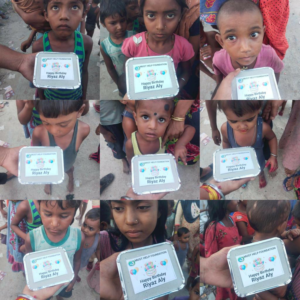 team__riyaz__14's tweet photo. ON RIYAZ ALY 'S BDAY WE DONATED FOOD TO THESE LIL HOMELESS CHILDREN  HAPPY BIRTHDAY RIYAZ RIYAZ ALY TURNS 19 #happybrithdayriyaz https://t.co/OG7kMsZ6pV
