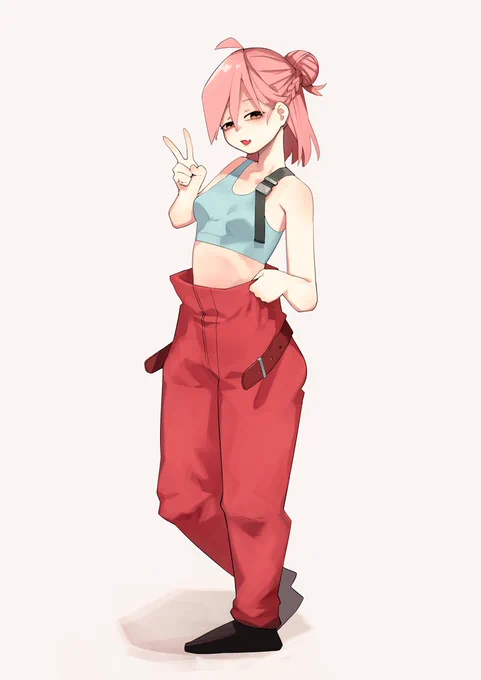 たまにはオリジナルキャラも描いて見た!
#イラスト #オリキャラ 